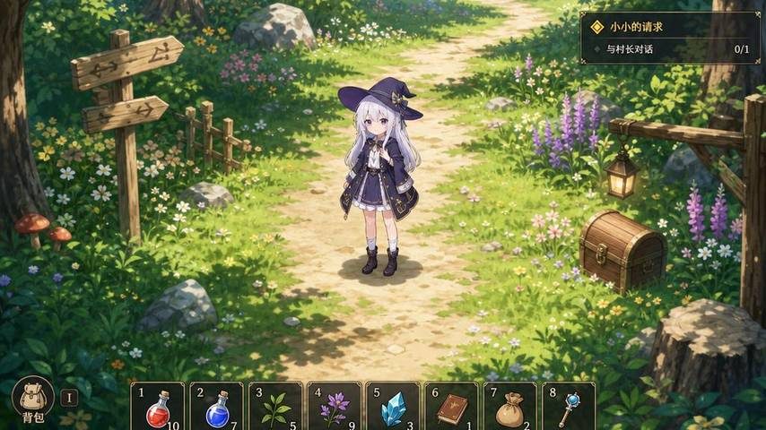 魔女秘药 中文界面 玩法截图 2